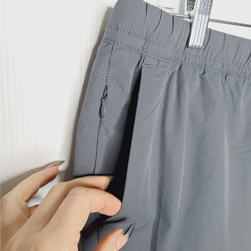 Banana Republic Men's Jogger Pants Performance Stretch Large Gray Drawstring - Picture 6 of 10